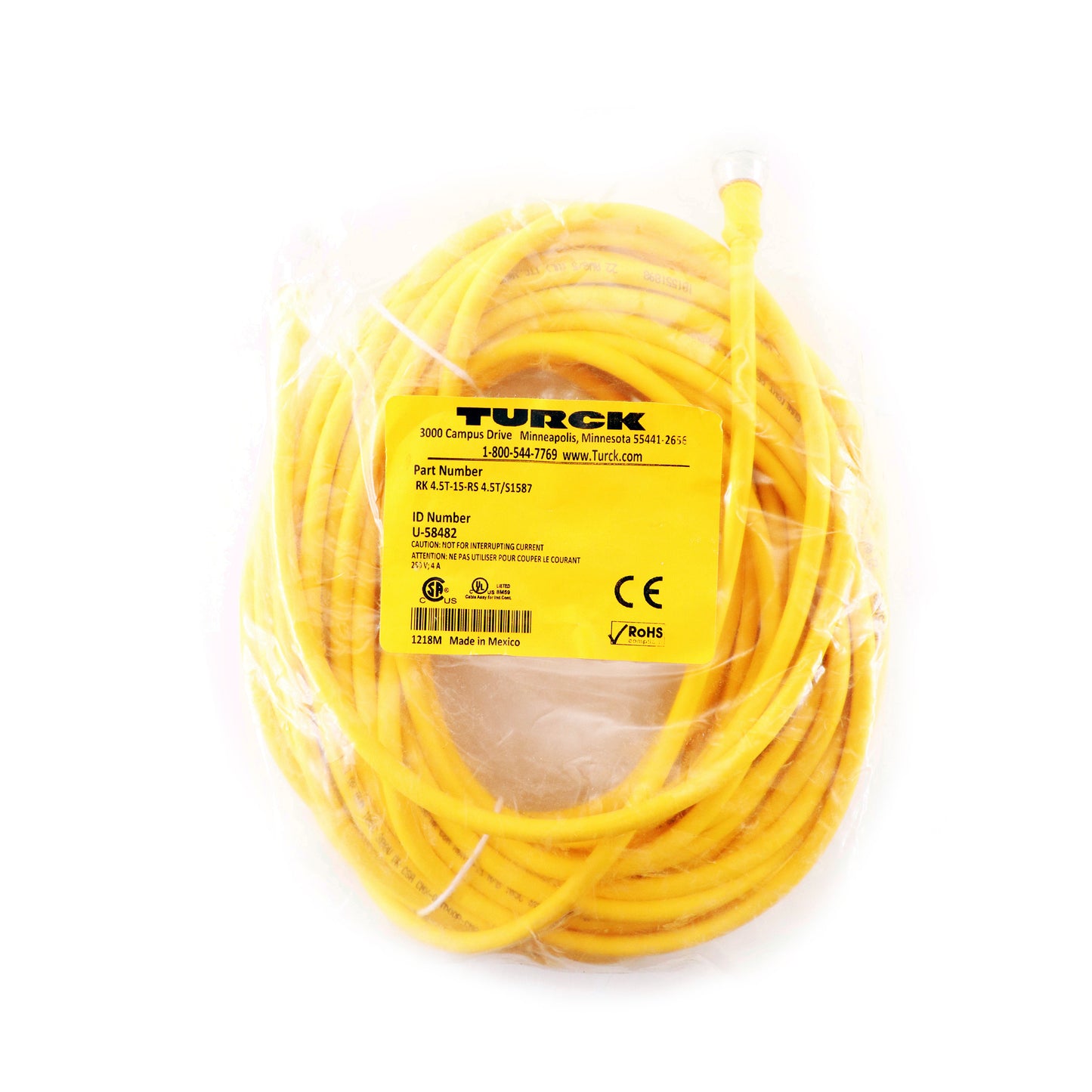 Turck RK4.5T-15-RS-4.5T/S1587