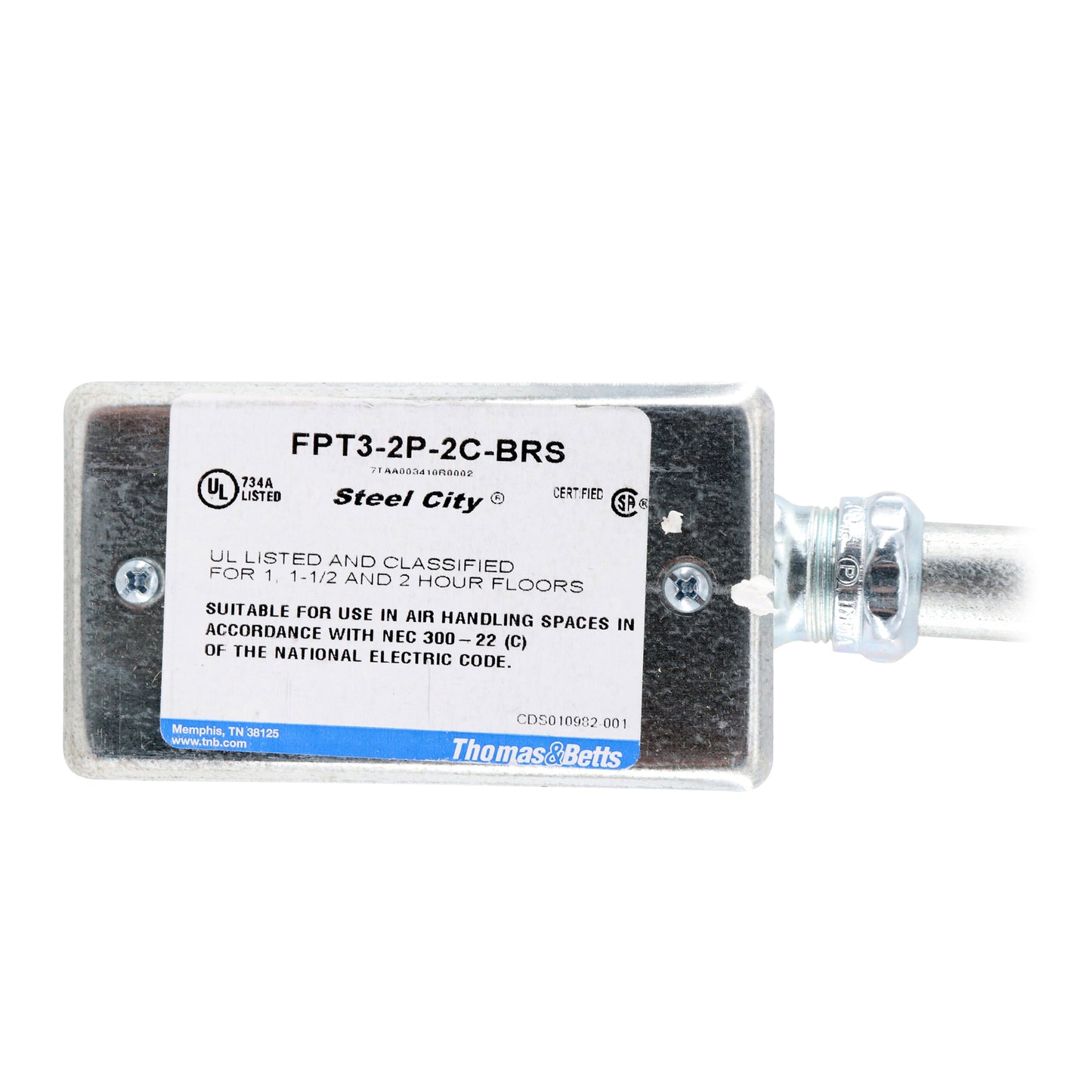 Thomas & Betts FPT3-2P-2C-BRS