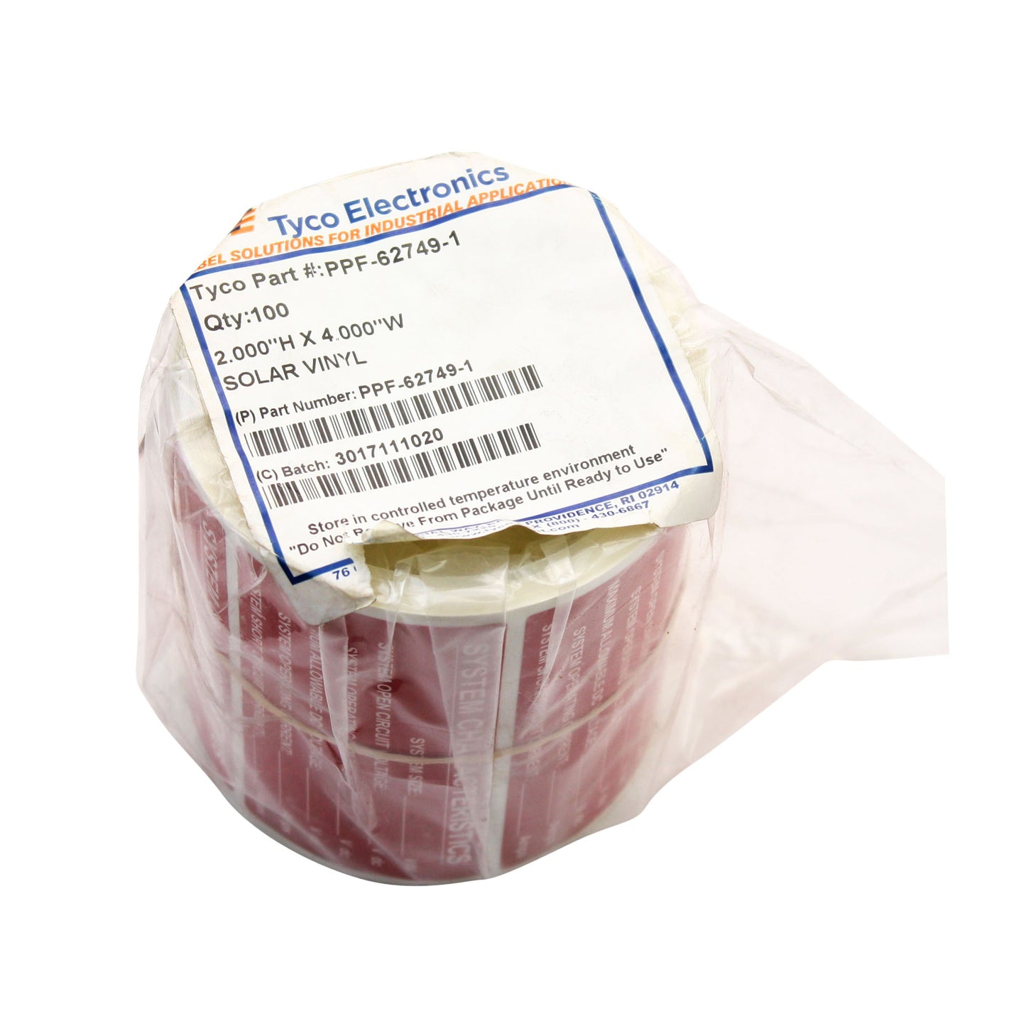 Tyco Eletronics PPF-62749-1