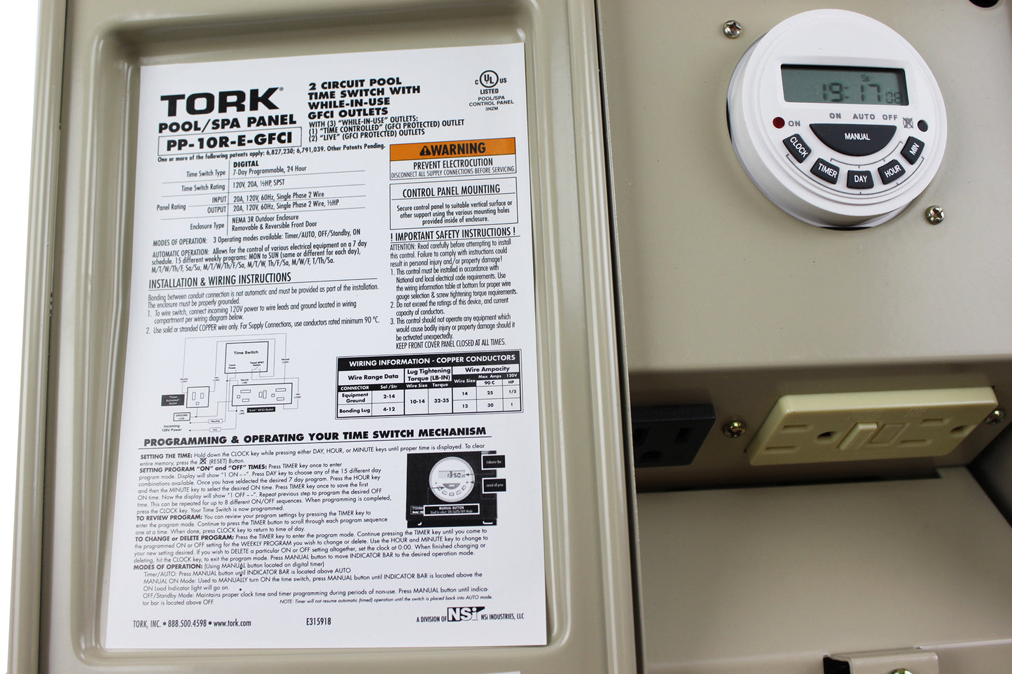 NSI Industries PP-10R-E-GFCI