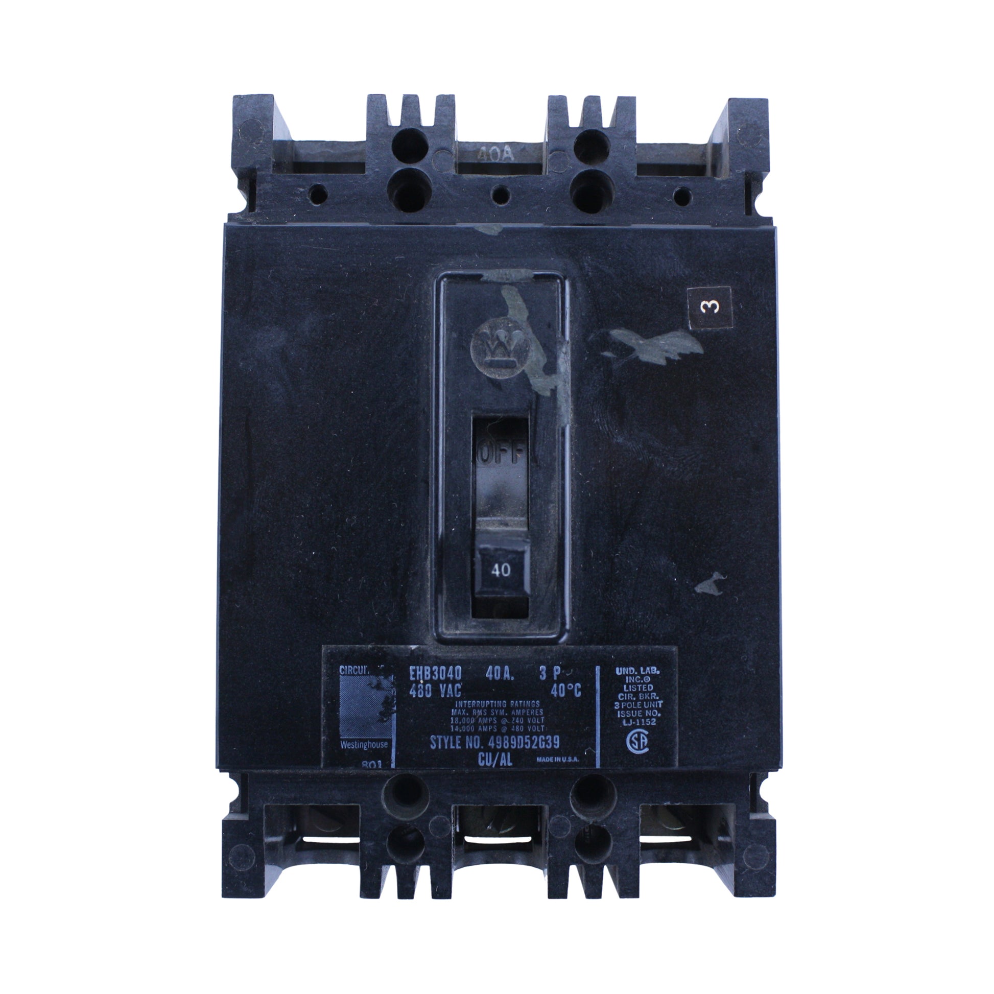 Westinghouse EHB3040