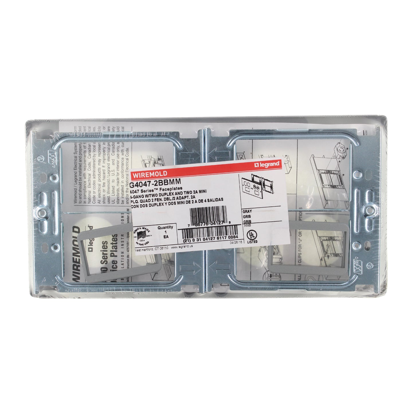 Wiremold G4047-2BBMM