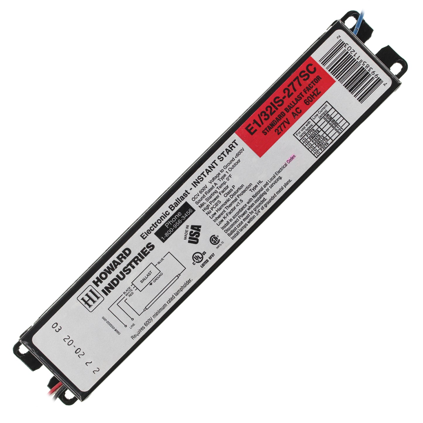 Howard Industries E1/32IS-277SC