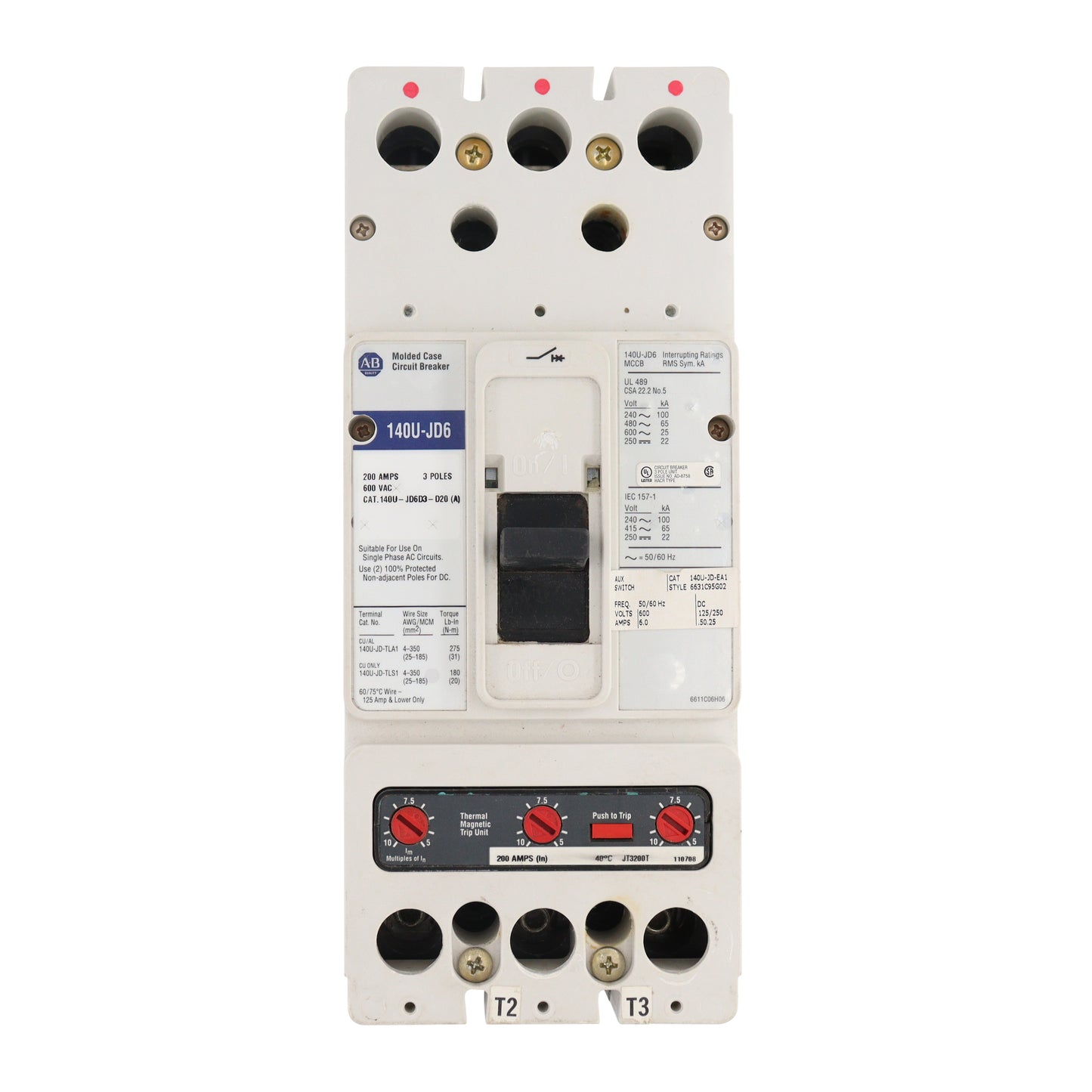 Allen-Bradley 140U-JD6D3-D20