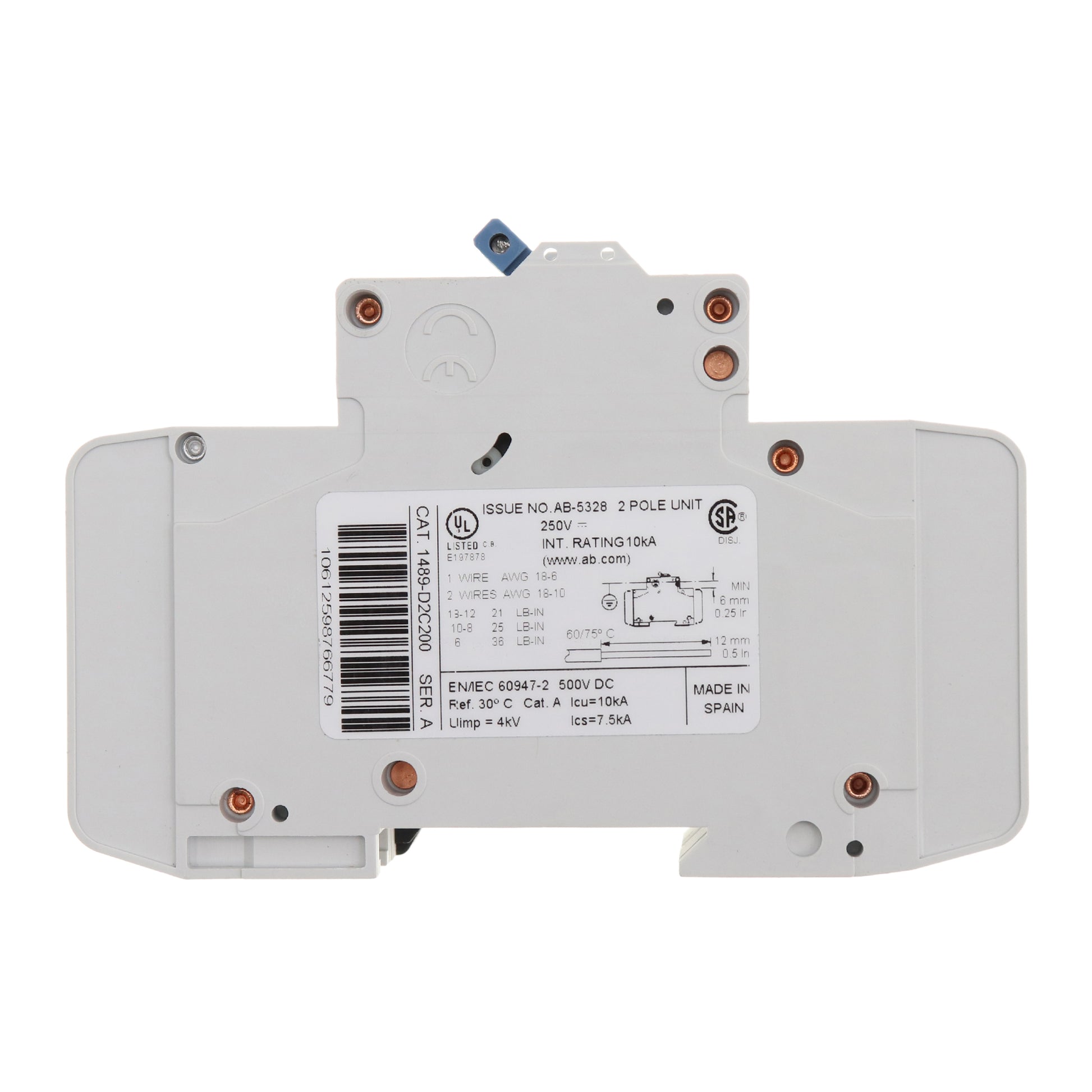 Allen-Bradley 1489-D2C200