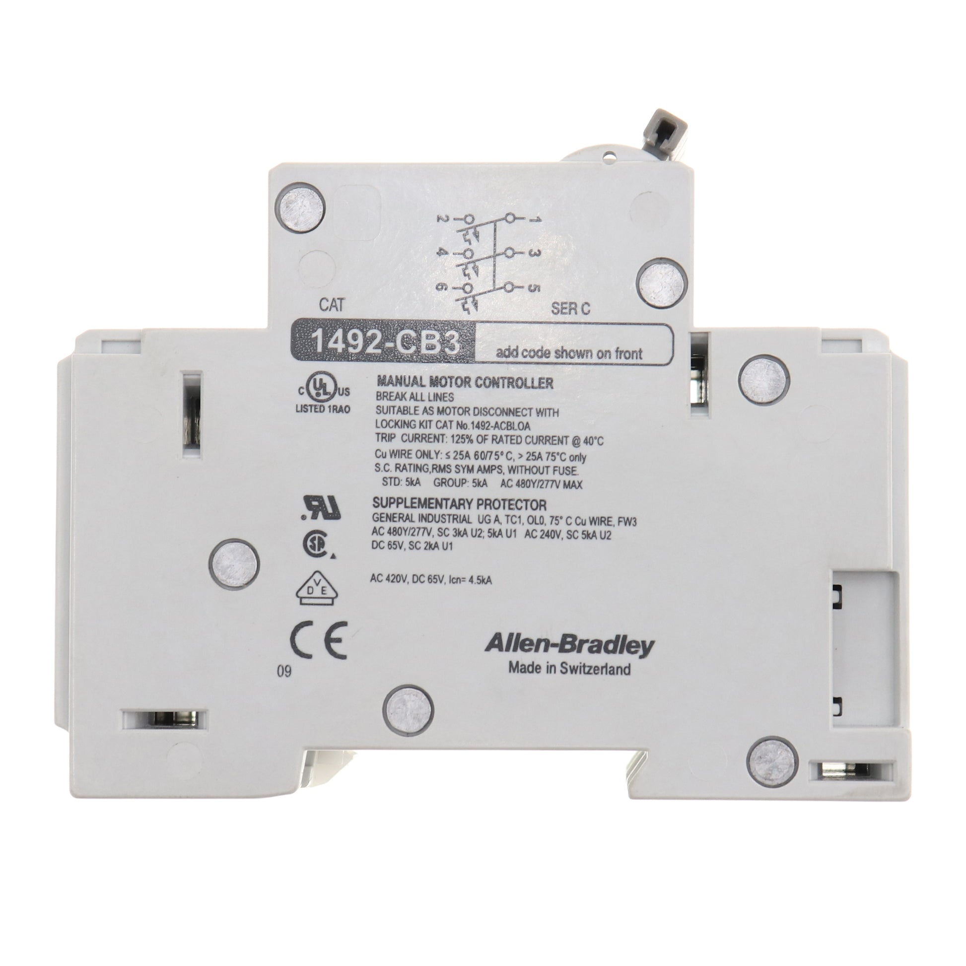 Allen-Bradley 1492-CB3G250