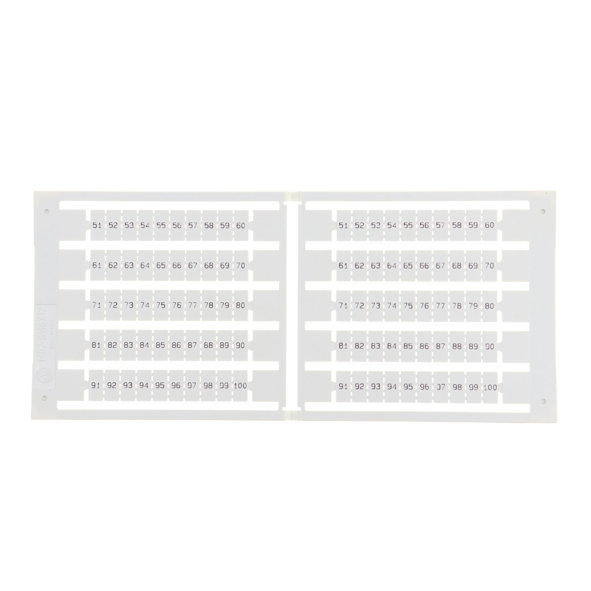 Allen-Bradley 1492-SM6X12H51-100