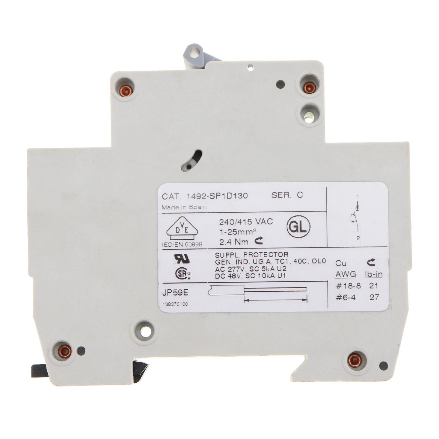 Allen-Bradley 1492-SP1D130