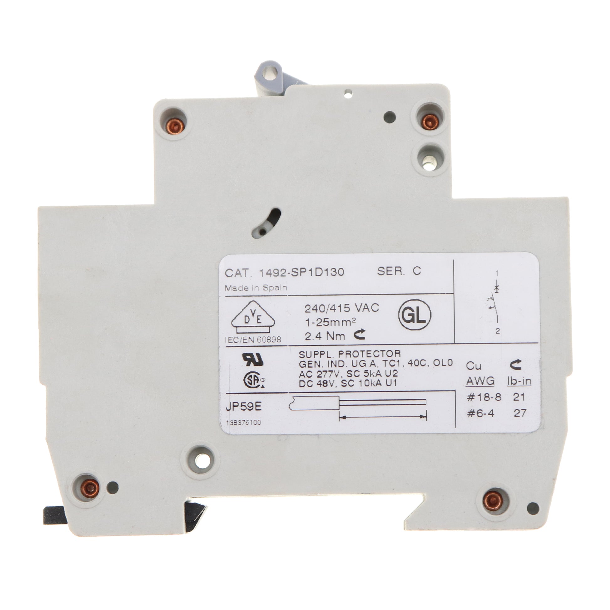 Allen-Bradley 1492-SP1D130