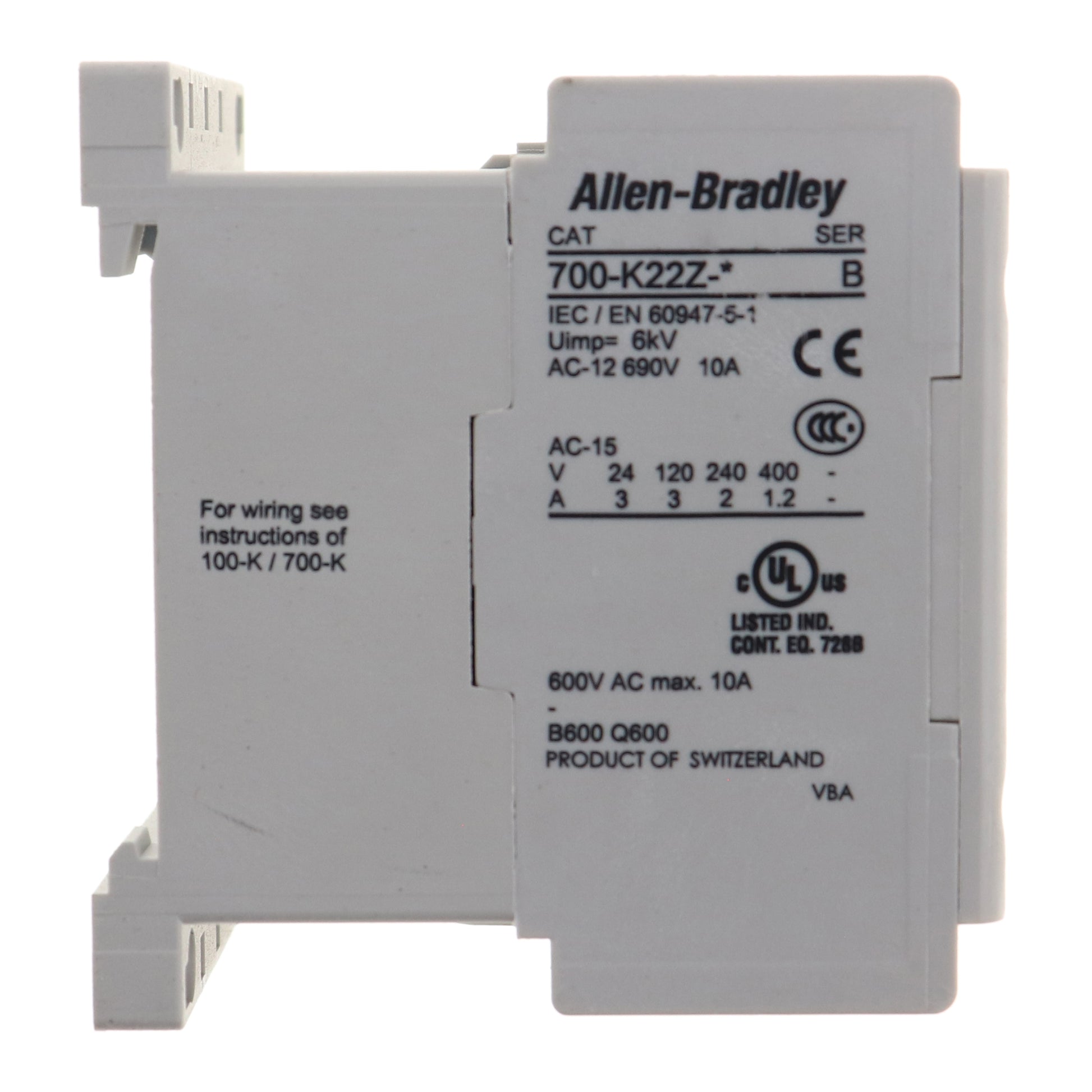 Allen-Bradley 700-K22Z/B