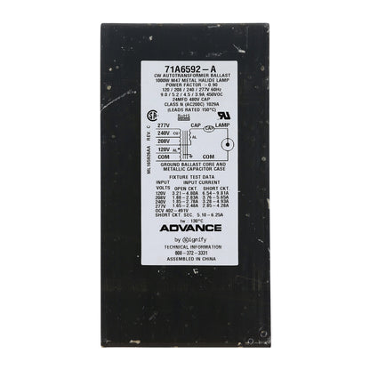 Advance 71A6572-001