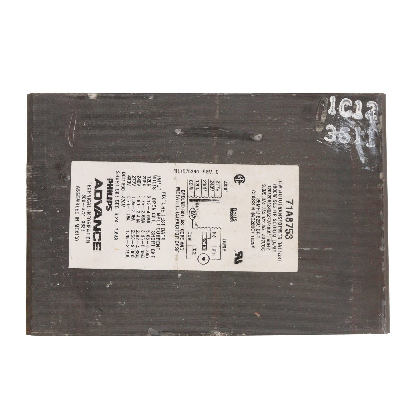 Advance 71A8753-001