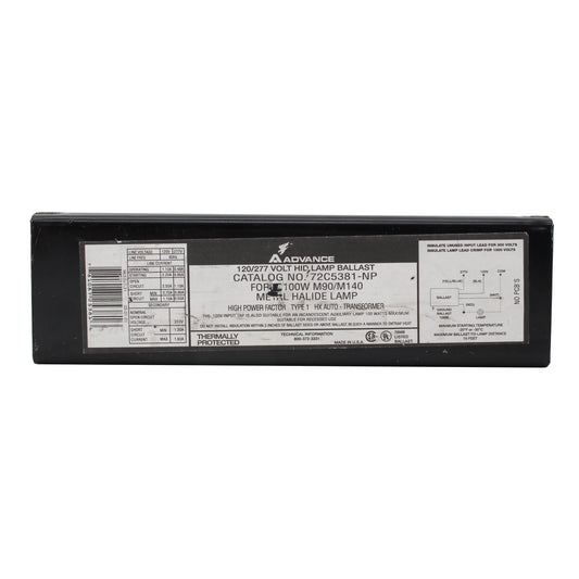 Advance Ballast 72C5381-NP