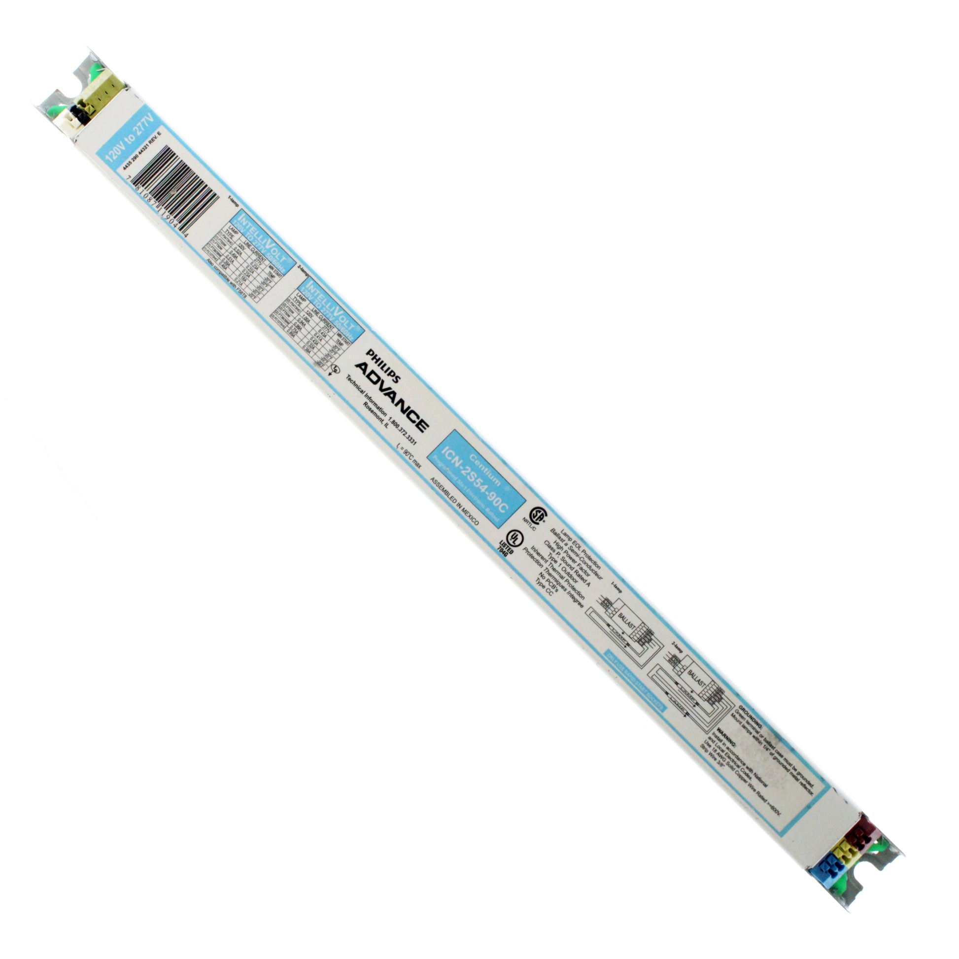 Advance Ballast ICN-2S54-90C