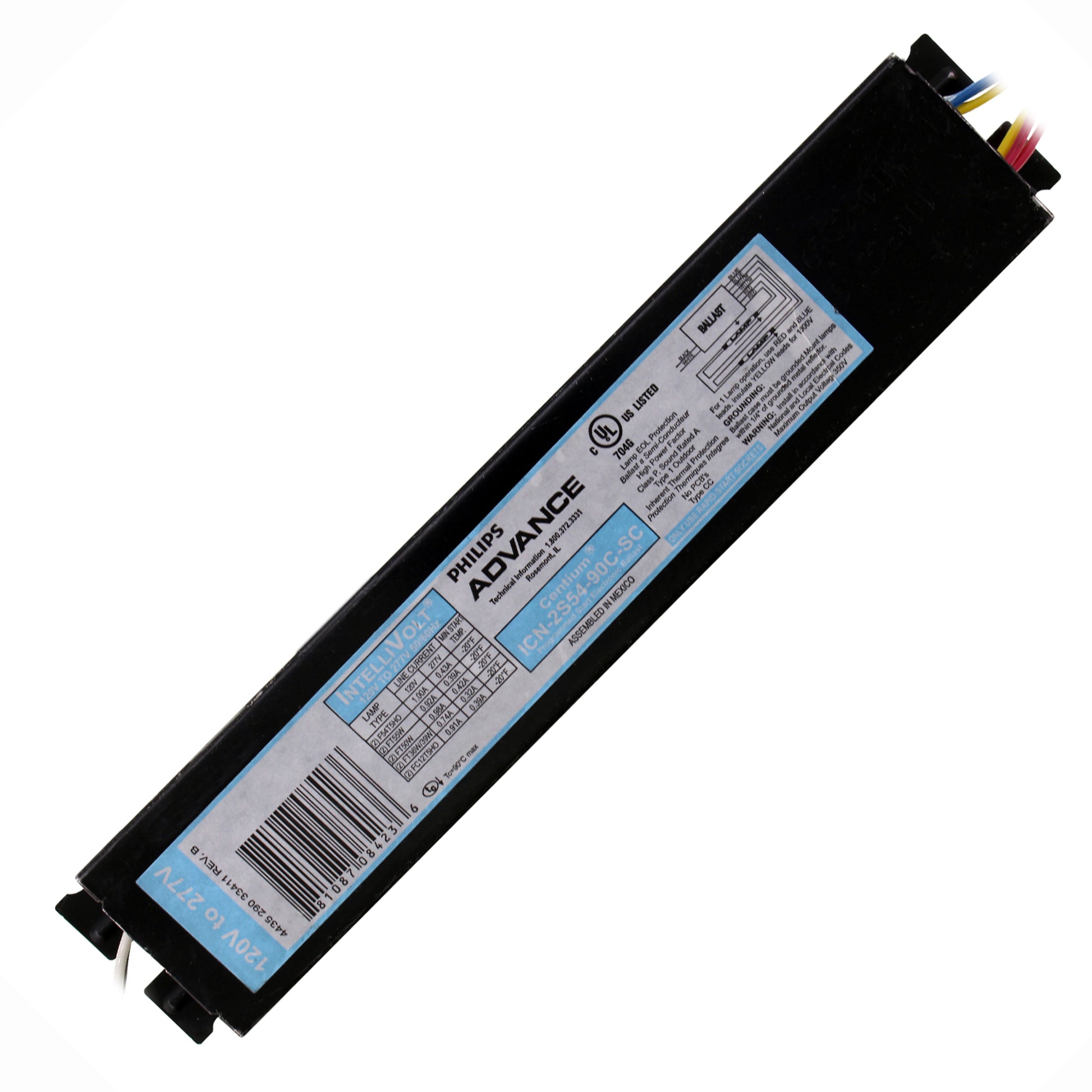 Advance Ballast ICN-2S54-90C-SC