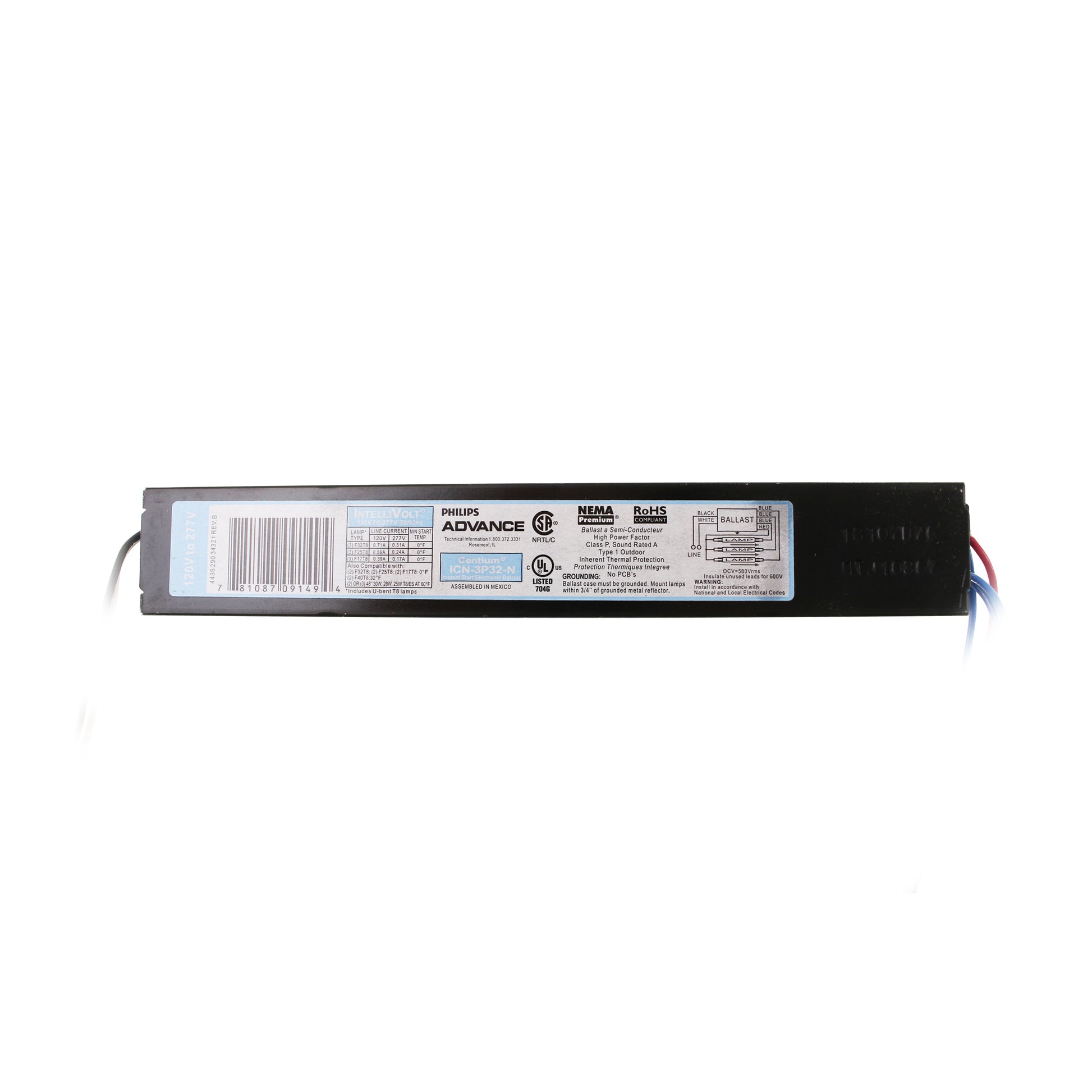 Advance Ballast ICN-3P32-N