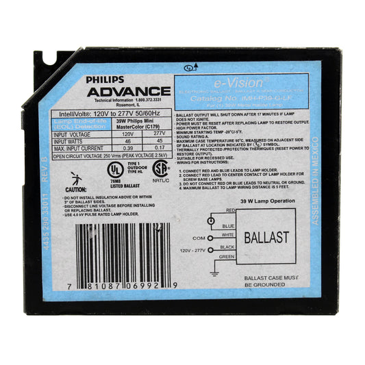 Advance Ballast IMH-P39-G-LF