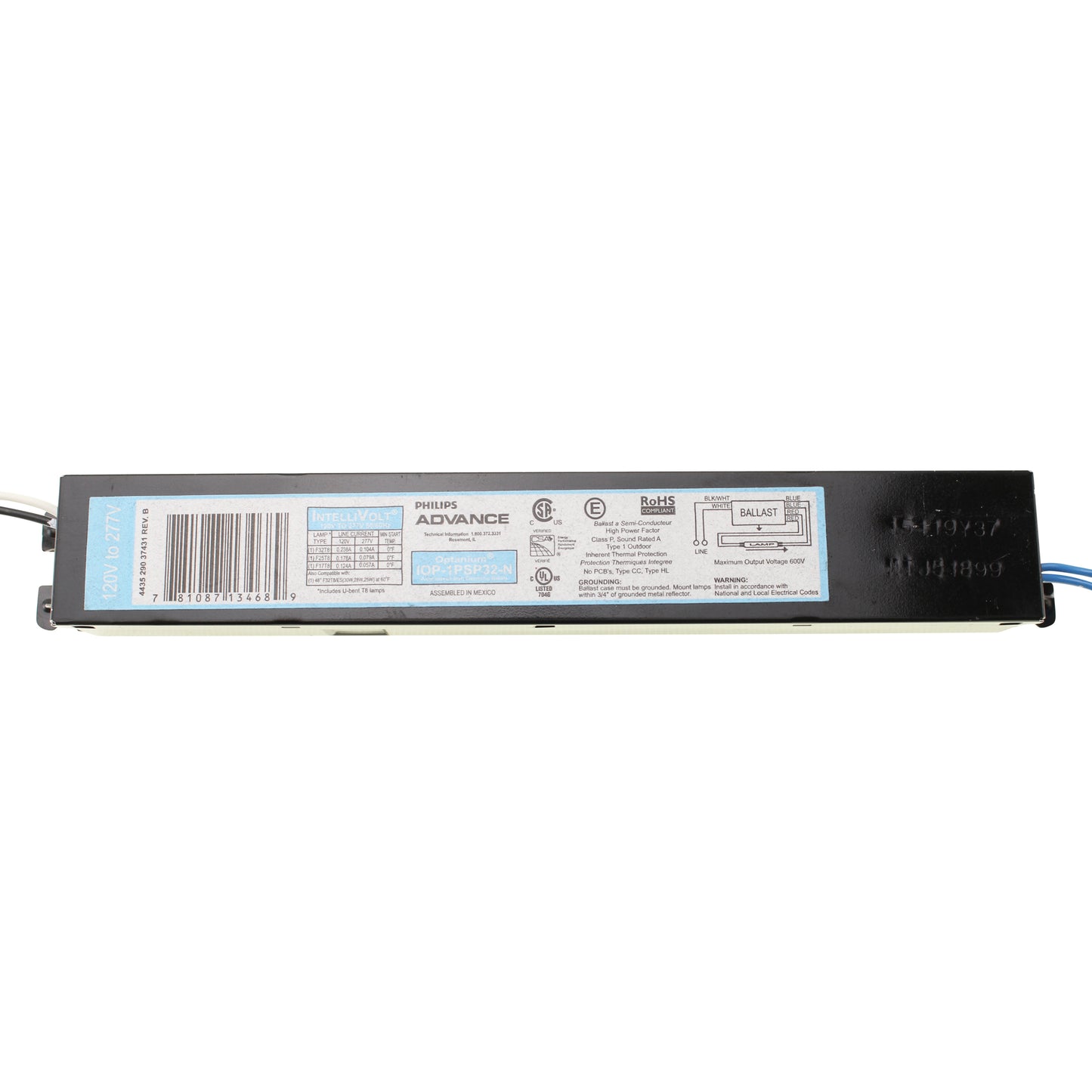 Advance Ballast IOP-1PSP32-N