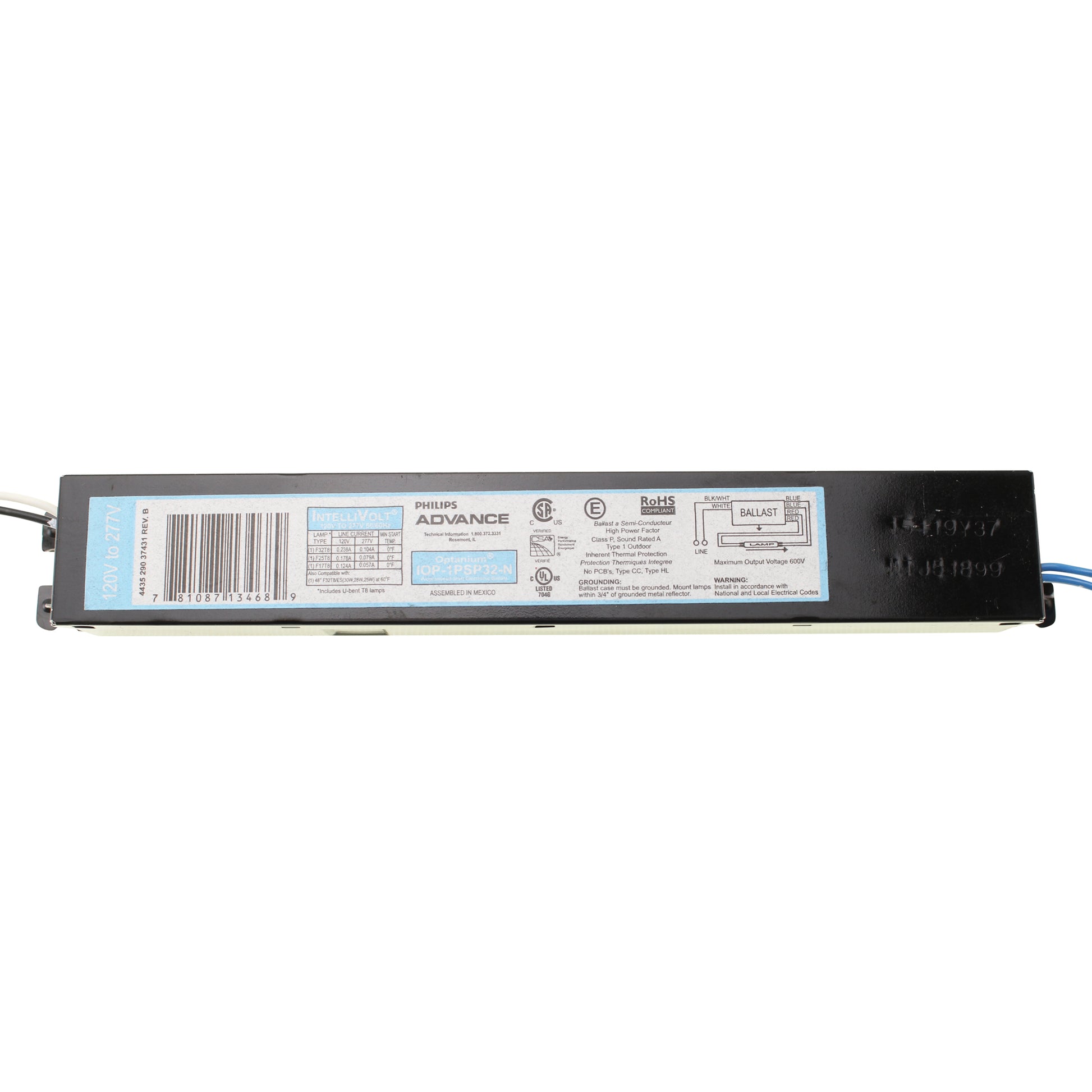 Advance Ballast IOP-1PSP32-N