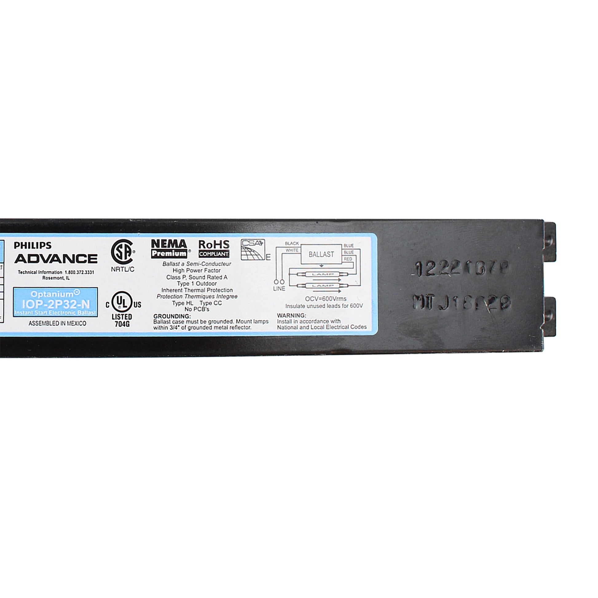Advance Ballast IOP-2P32-N