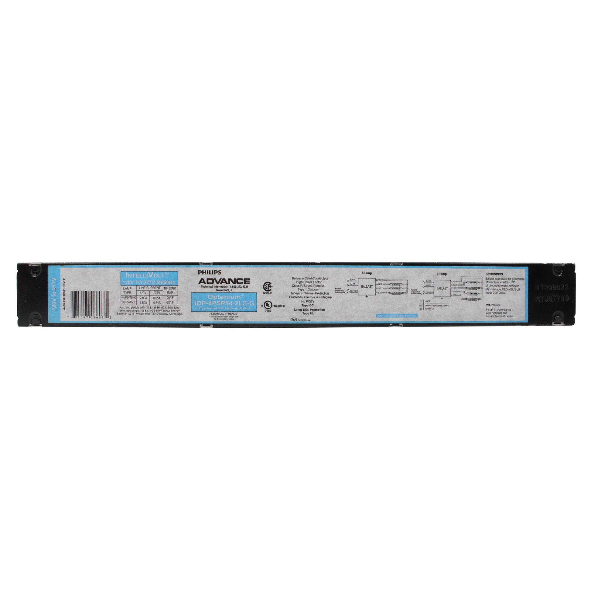 Advance Ballast IOP-4PSP54-2LS-G