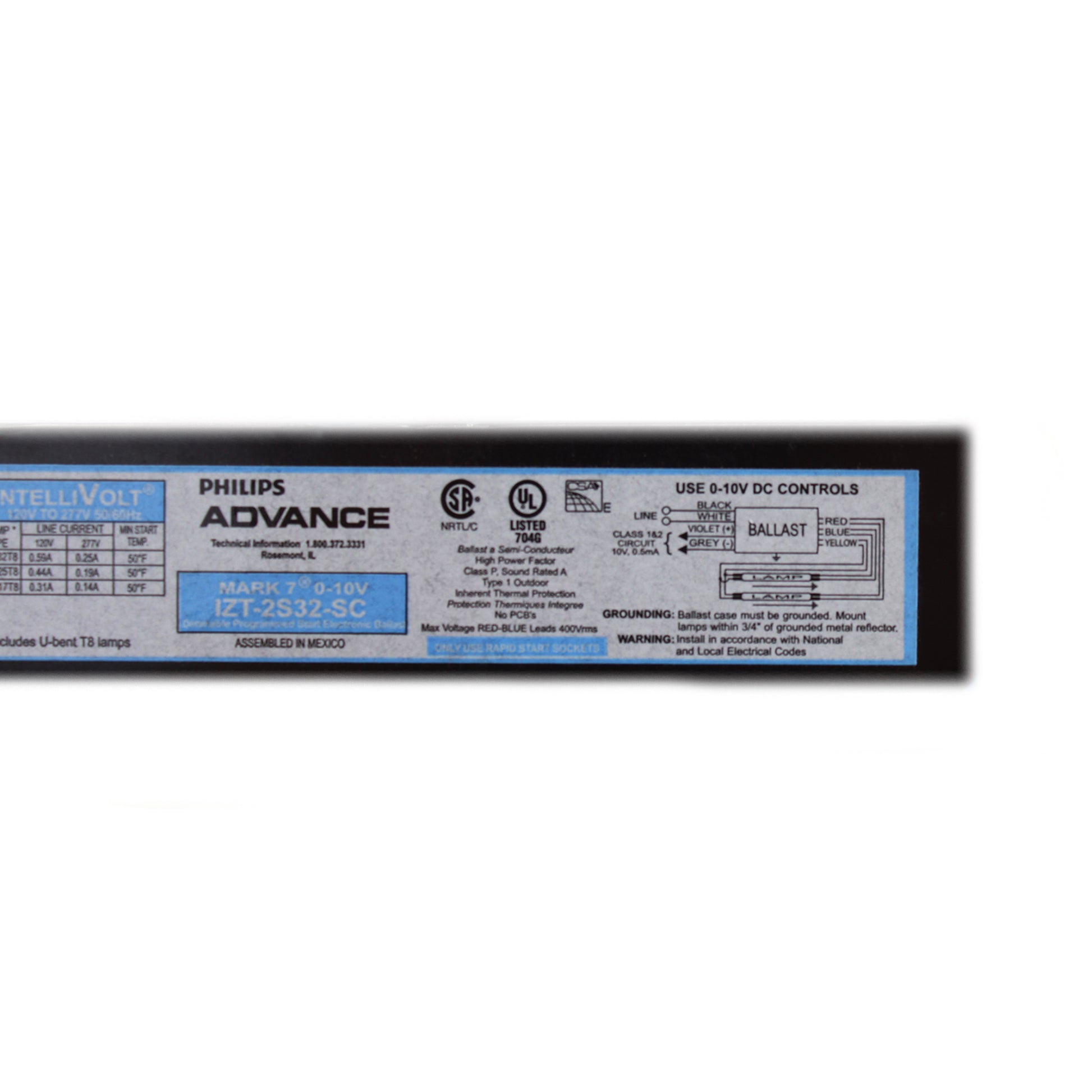 Advance Ballast IZT-2S32-SC