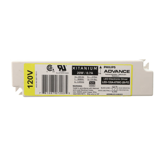 Advance Ballast LED-120A-0700C-28-FO
