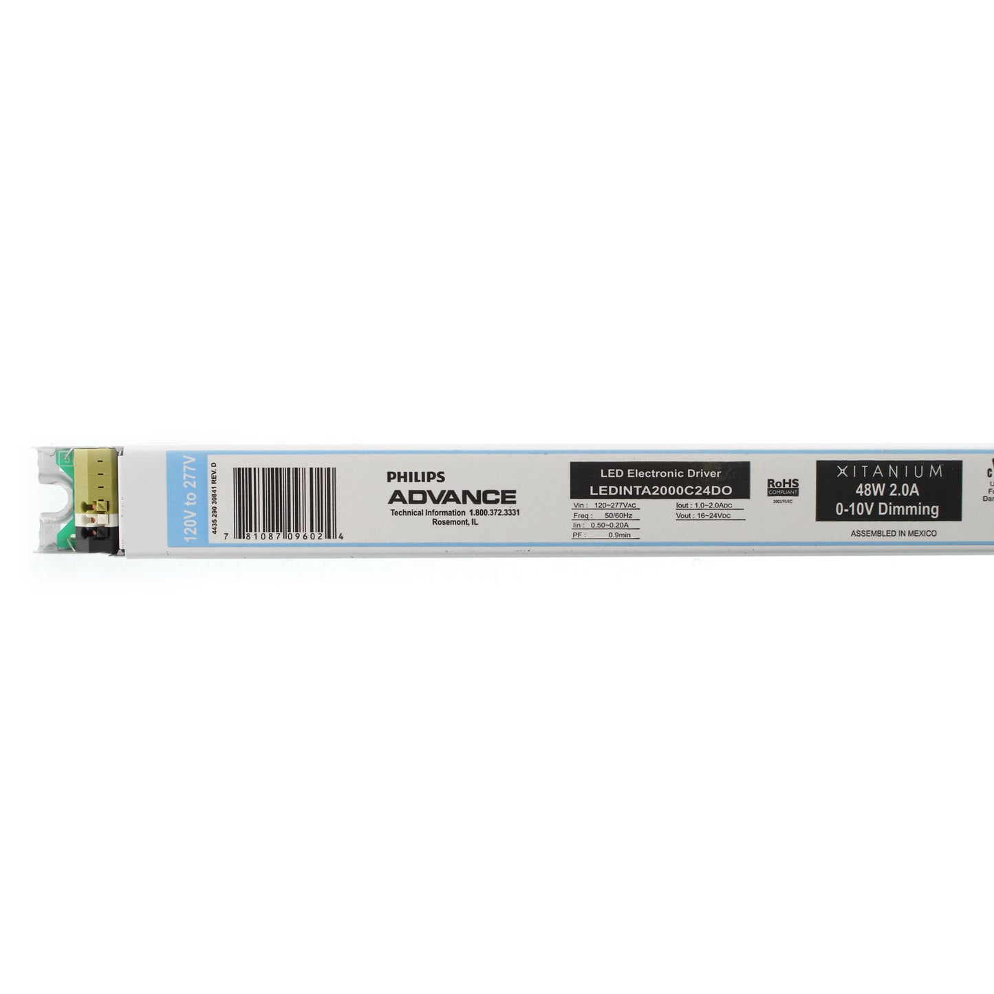 Advance Ballast LEDINTA2000C24DO