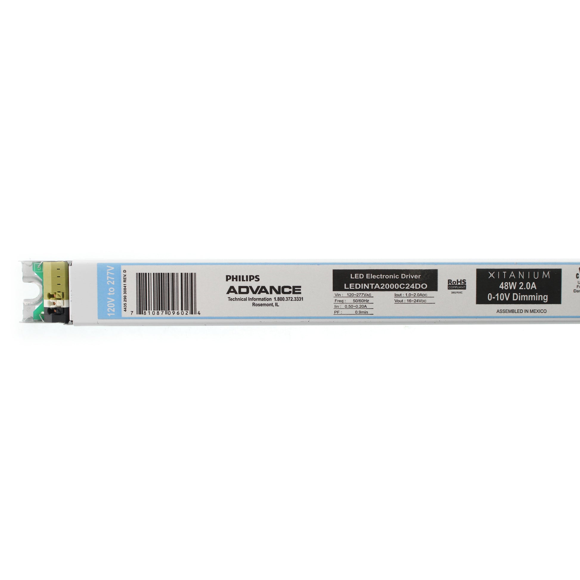 Advance Ballast LEDINTA2000C24DO