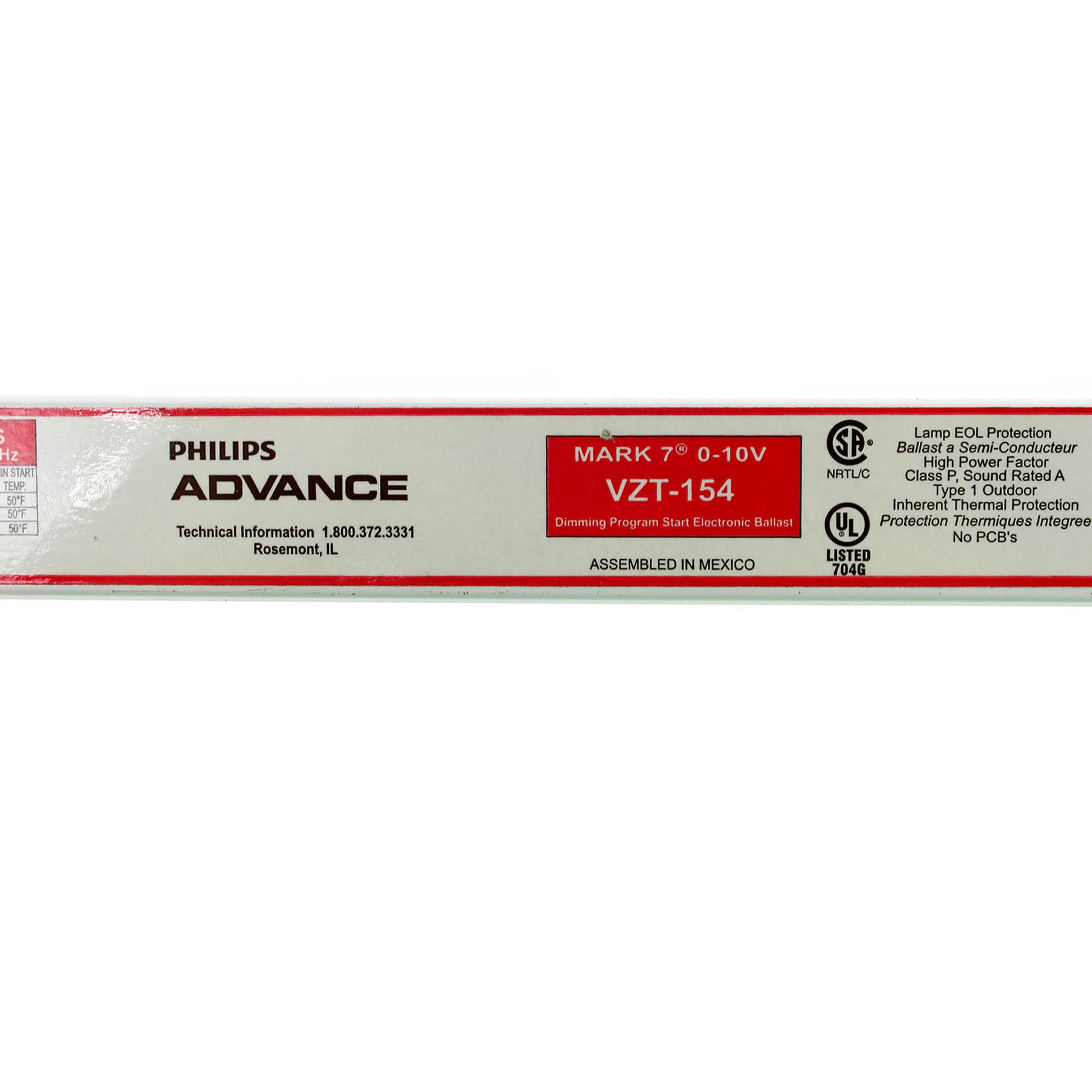 Advance Ballast VZT-154
