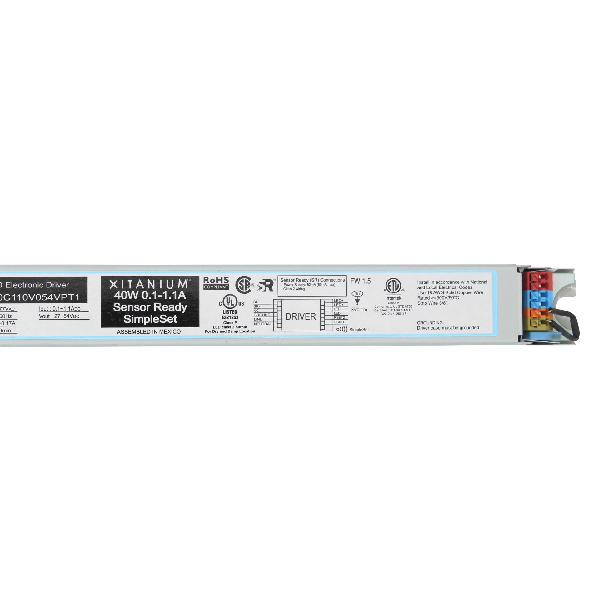 Advance Ballast XI040C110V054VPT1
