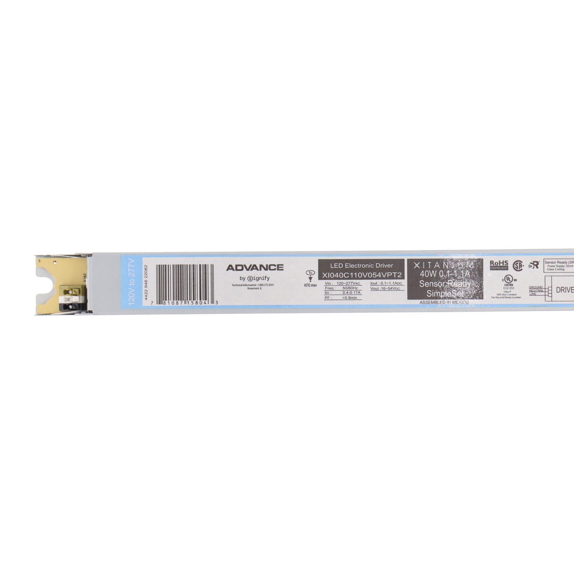 Advance XI040C110V054VPT2