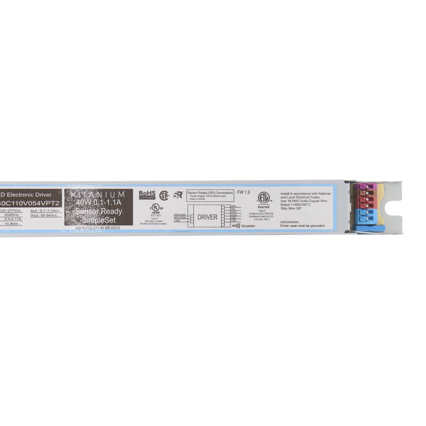 Advance XI040C110V054VPT2