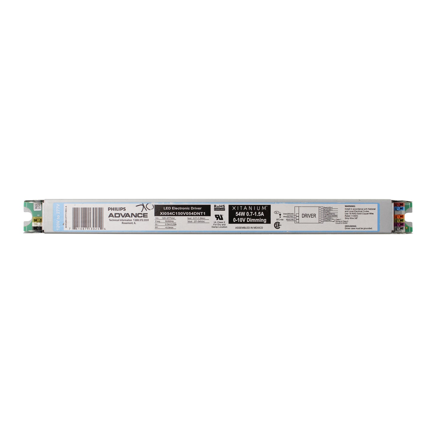 Advance Ballast XI054C150V054DNT1