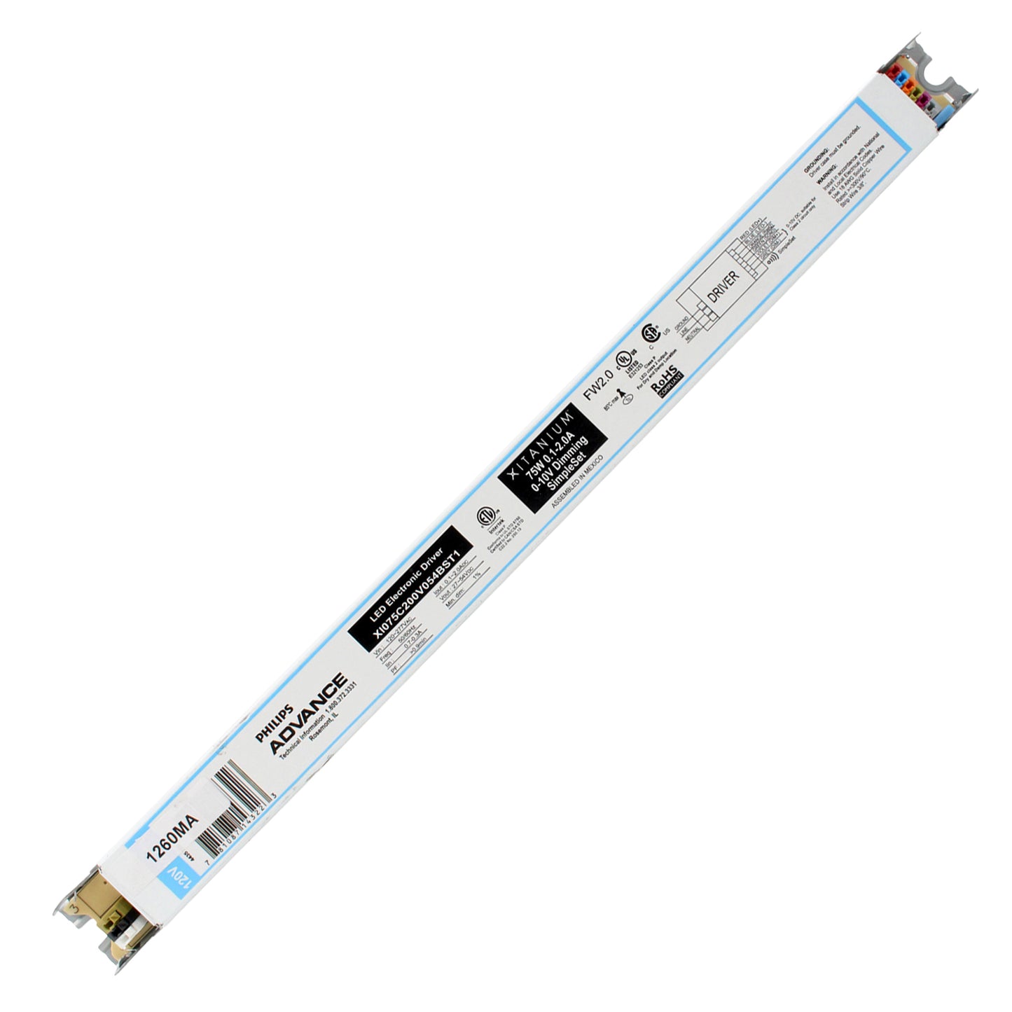 Advance Ballast XI075C200V054BST1