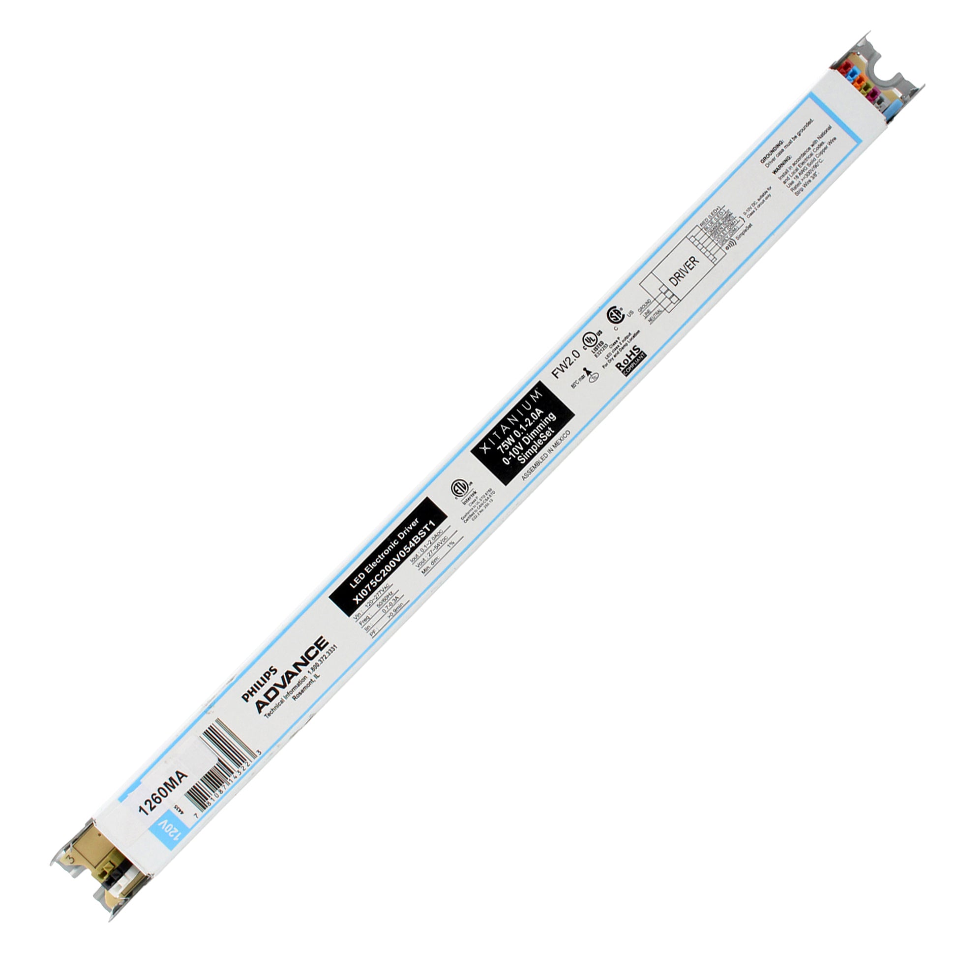 Advance Ballast XI075C200V054BST1