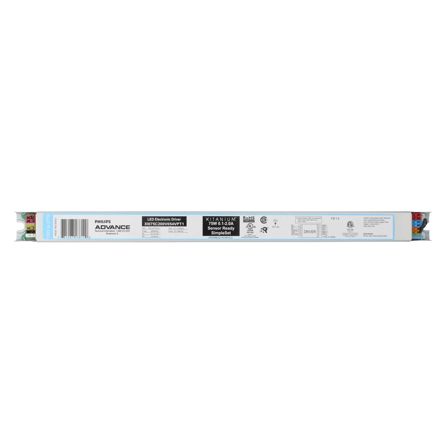 Advance Ballast XI075C200V054VPT1