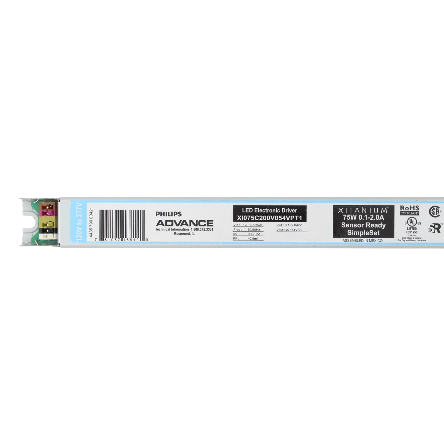 Advance Ballast XI075C200V054VPT1