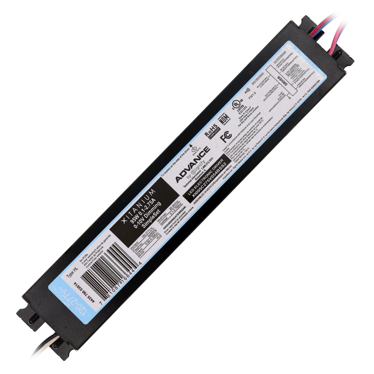 Advance XI095C275V054BSS2