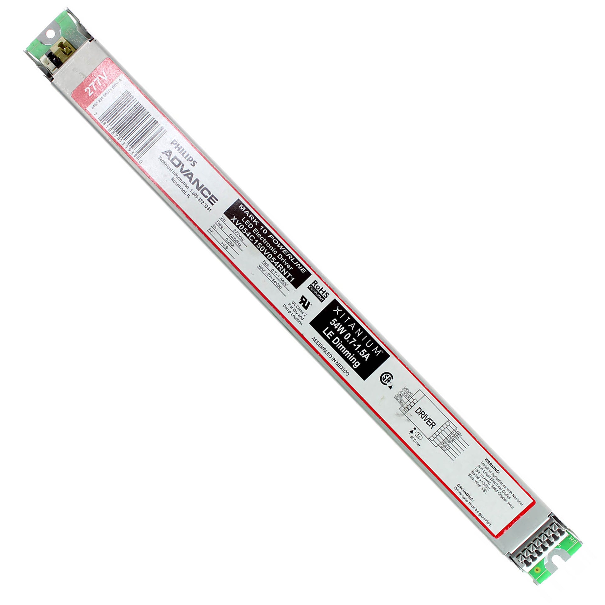 Advance Ballast XV054C150V0564RNT1