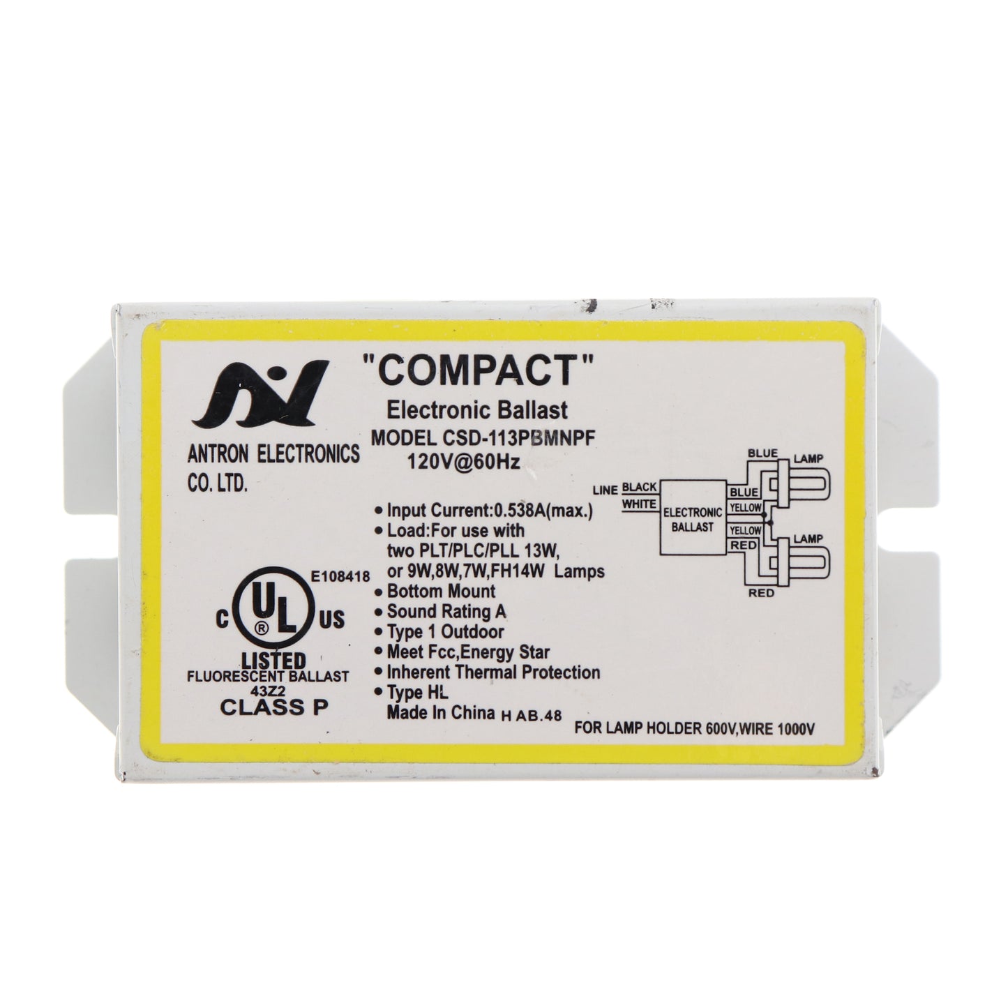 Antron Electronics CSD-113PBMNPF