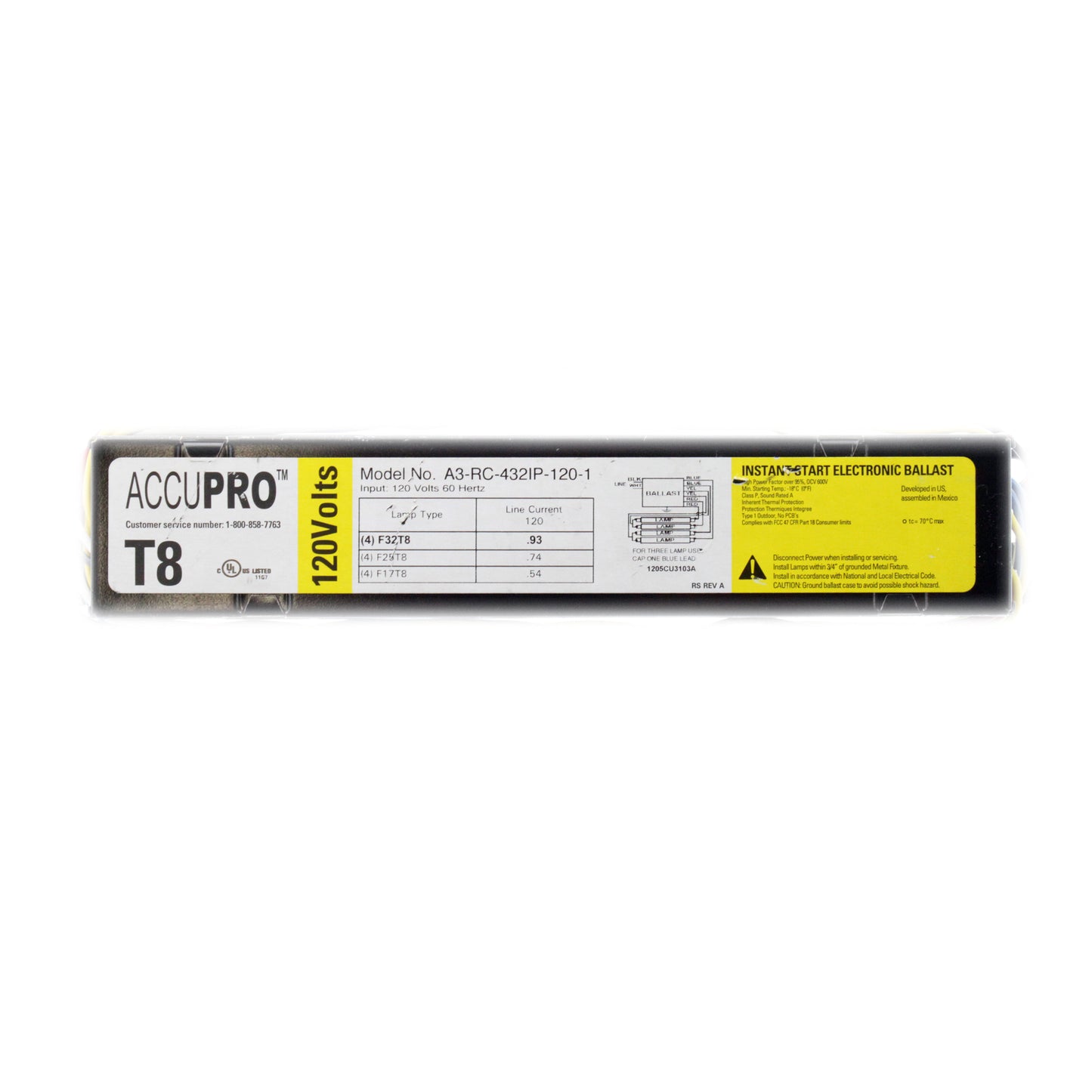 Accupro A3-RC-432IP-120-1