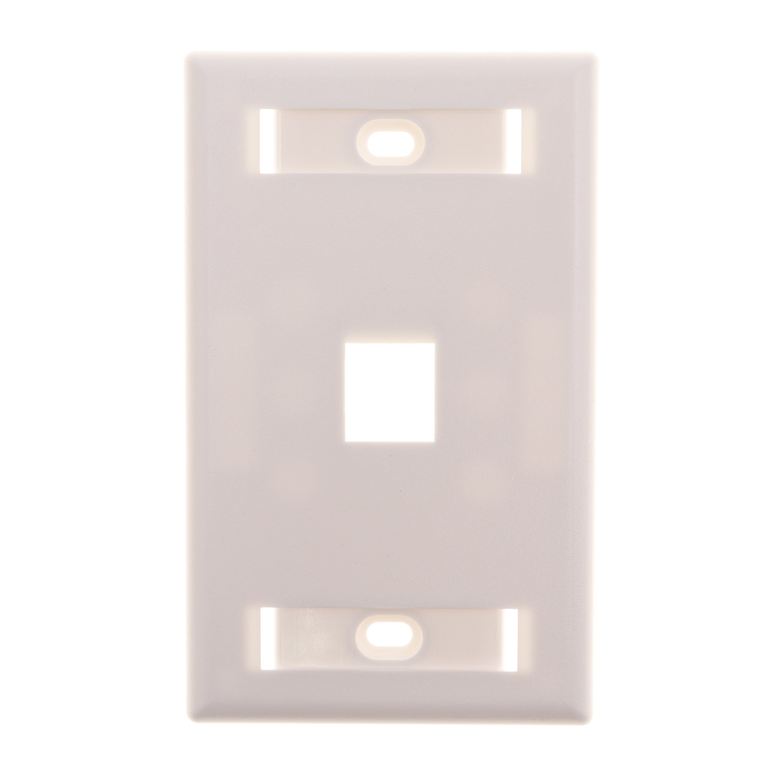 Belden AX102660 Keyconnect Keystone Faceplate, 1-PORT, Id Windows, 1-G ...