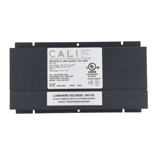 California Accent Lighting DRV200-E-UNV-24VDC-10V-DRY