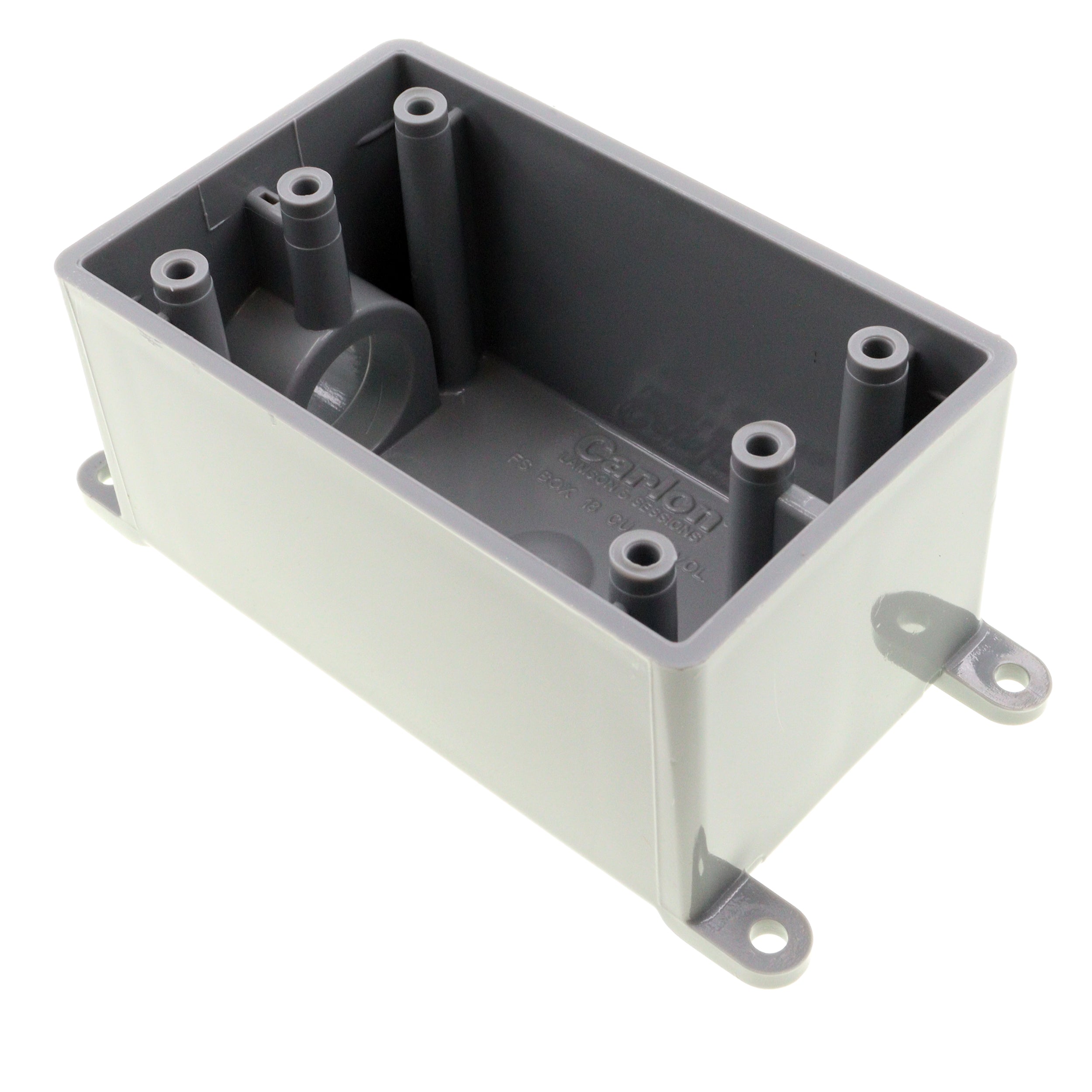 CARLON E980EFN WEATHERPROOF PVC ELECTRICAL FSE BOX, NON-METALLIC, 1-GA ...