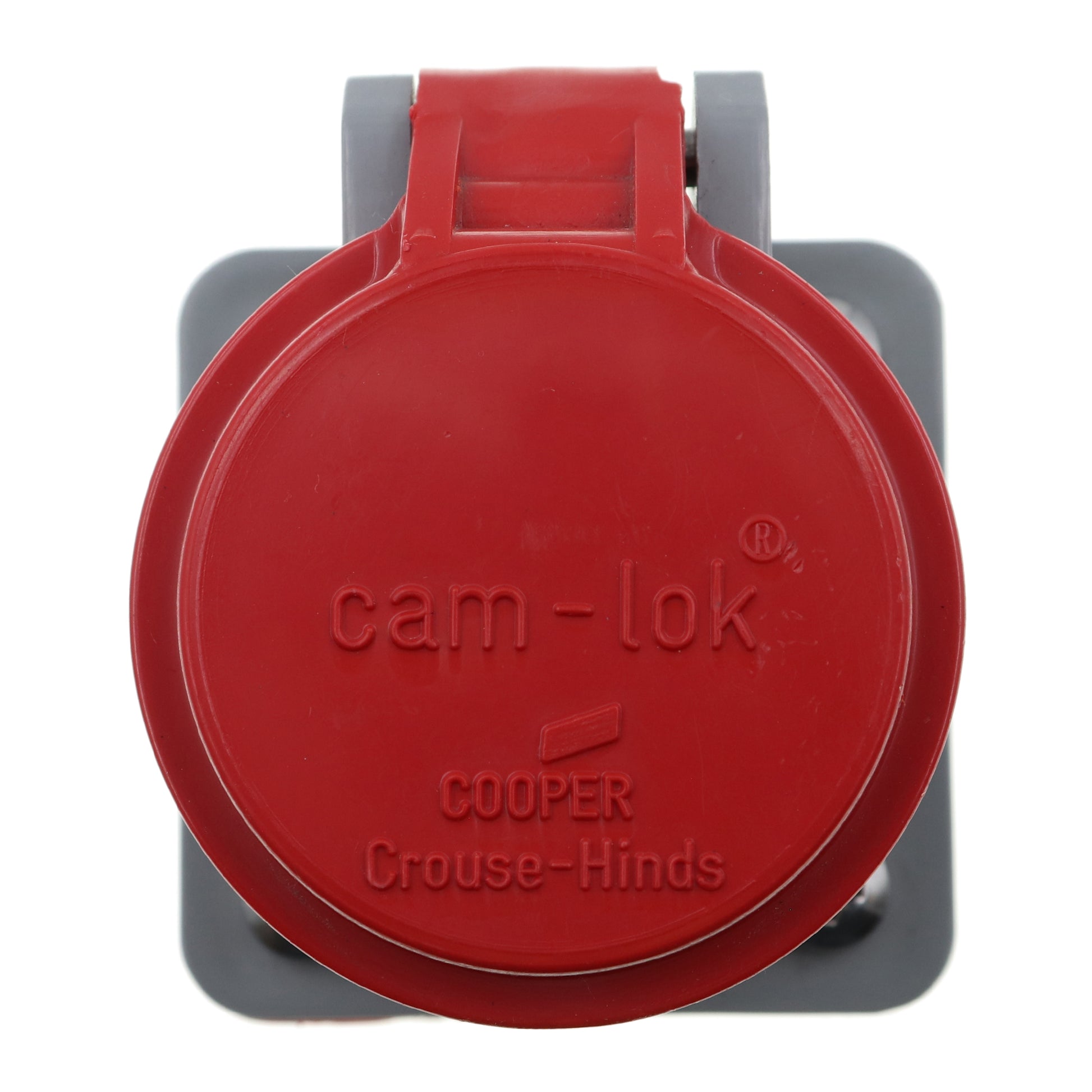CROUSEHINDS E1016SC36 J TYPE CAMLOCK FEMALE RECEPTACLE COVER, RED