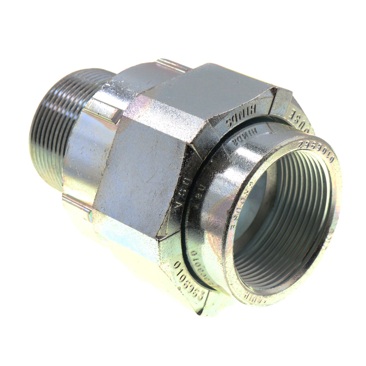Union In Conduit Crouse-hinds UNY505 Male Union For Rigid/imc Conduit, Steel, 1-1/2-INC ...