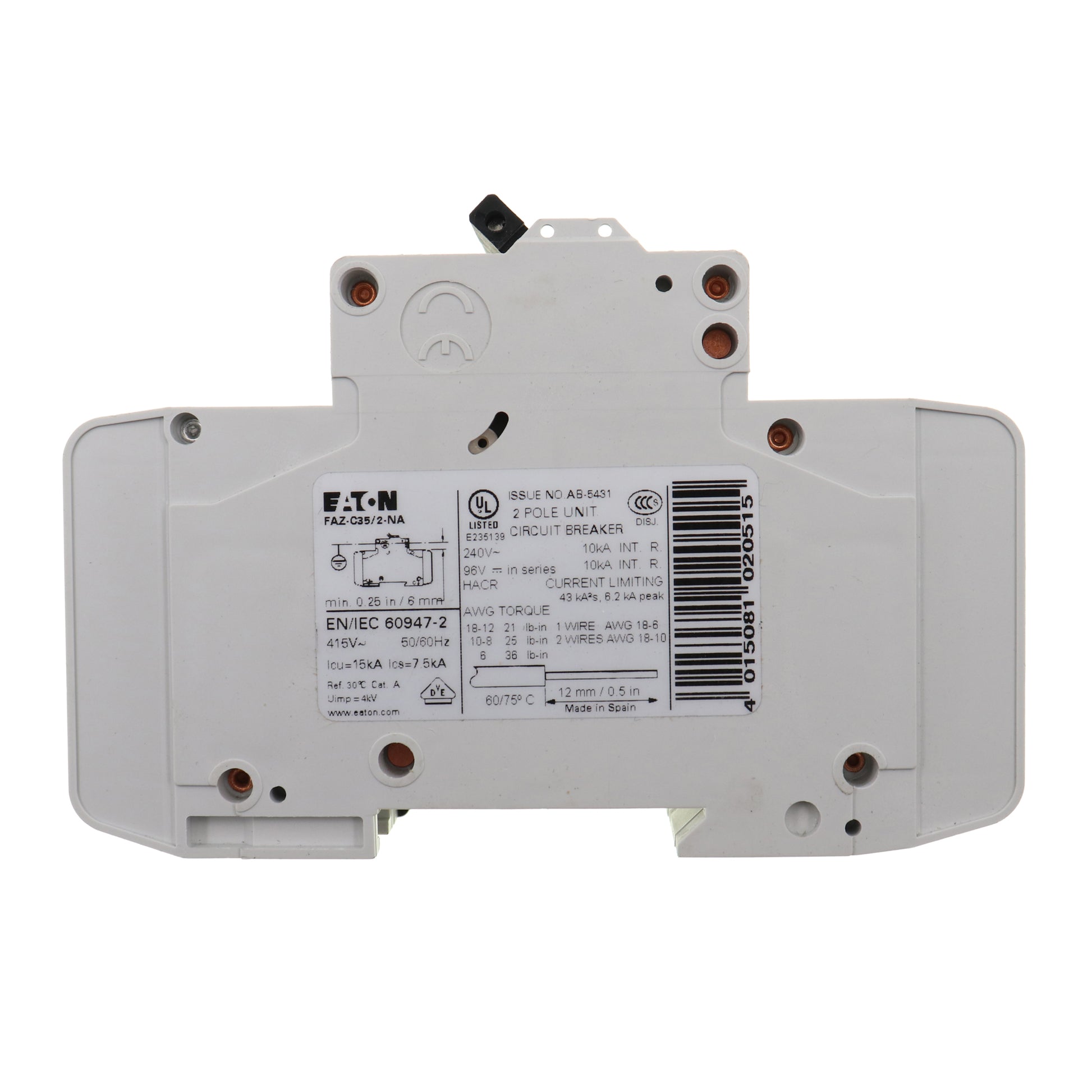 EATON FAZ-C35/2-NA
