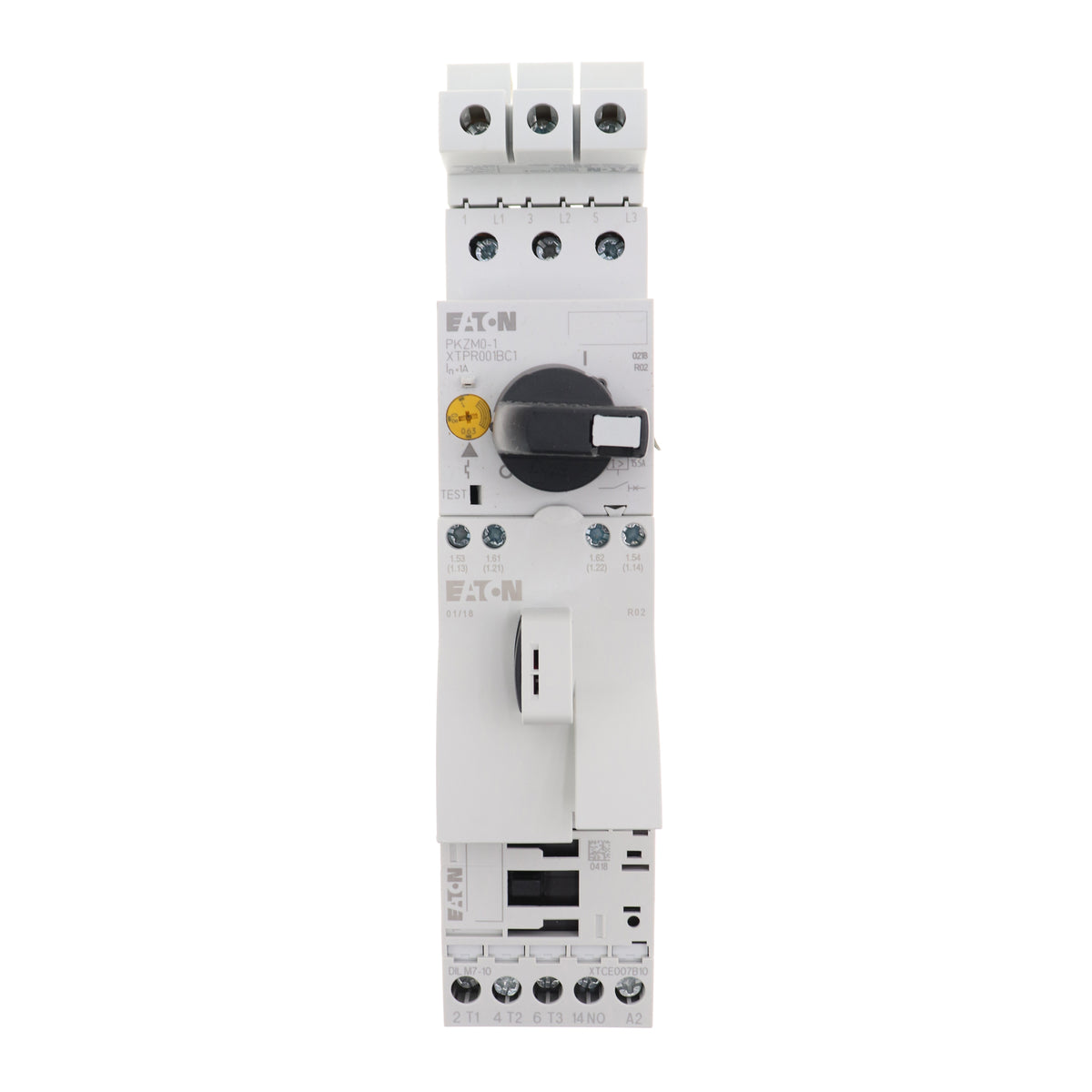 NEU Eaton XTFC016BCA Motorsteuerung – FVNR Combo, 10-16 A, 110/120V Spule
