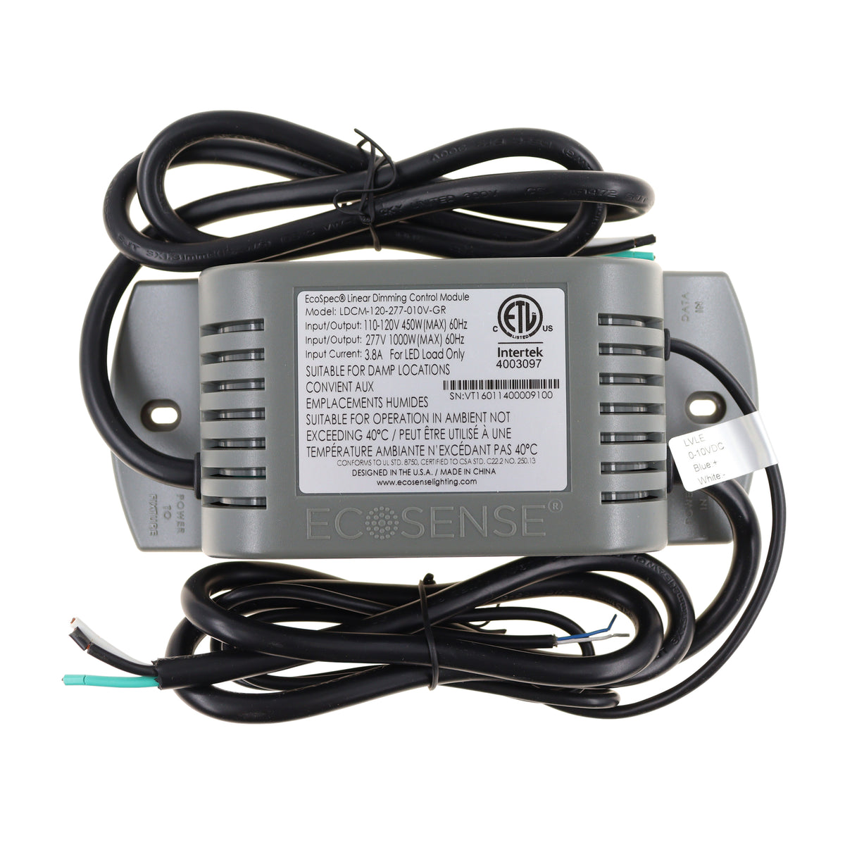 Ecosense LDCM-120-277-010V-GR